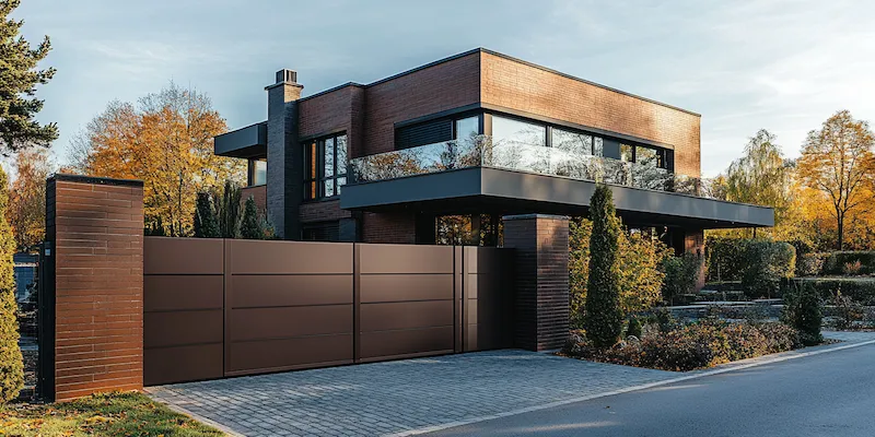 Aluminium Zaun Polen