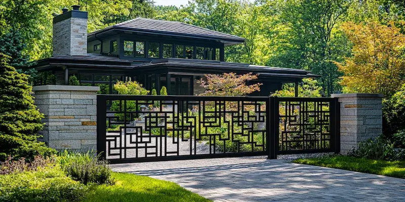 Gartenzaun aus Polen