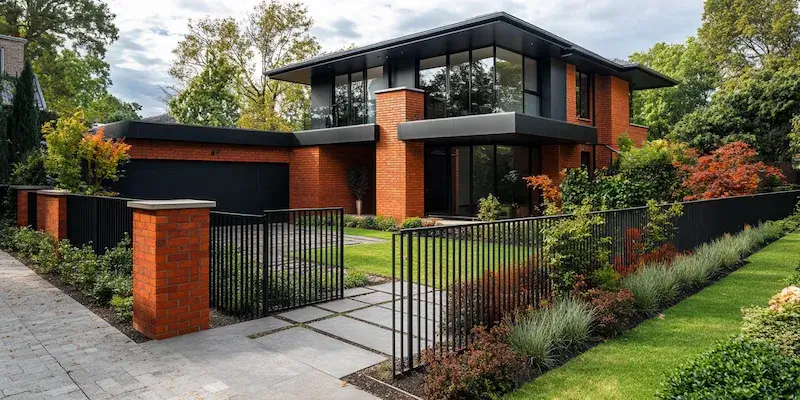 Metallzäune aus Polen mit montage