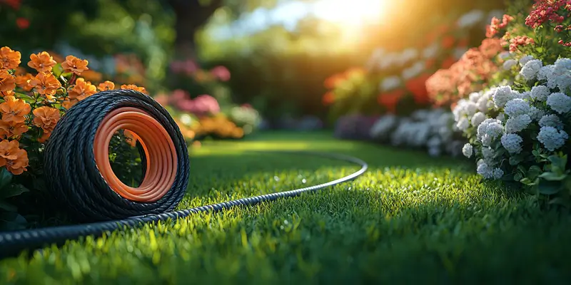 Jak nawinąć wąż ogrodowy na bęben?